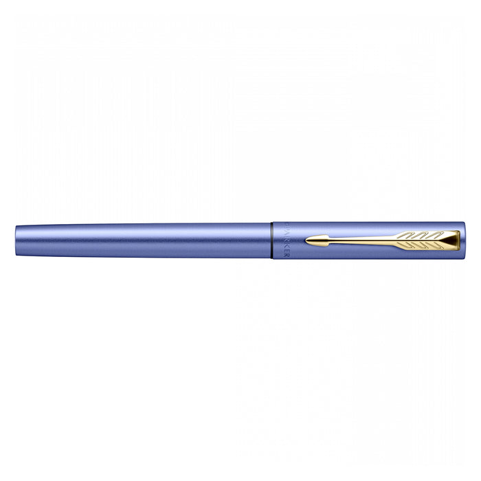 Parker Vector XL - Blue - Gold Trim - Fountain Pen - Fine With Converter  Parker Fountain Pens