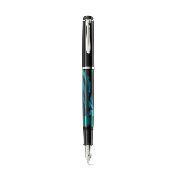 Extra Fine / Petrol Marbled