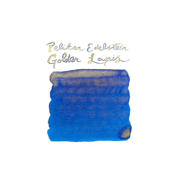 Pelikan Edelstein Ink Bottle Golden Lapis