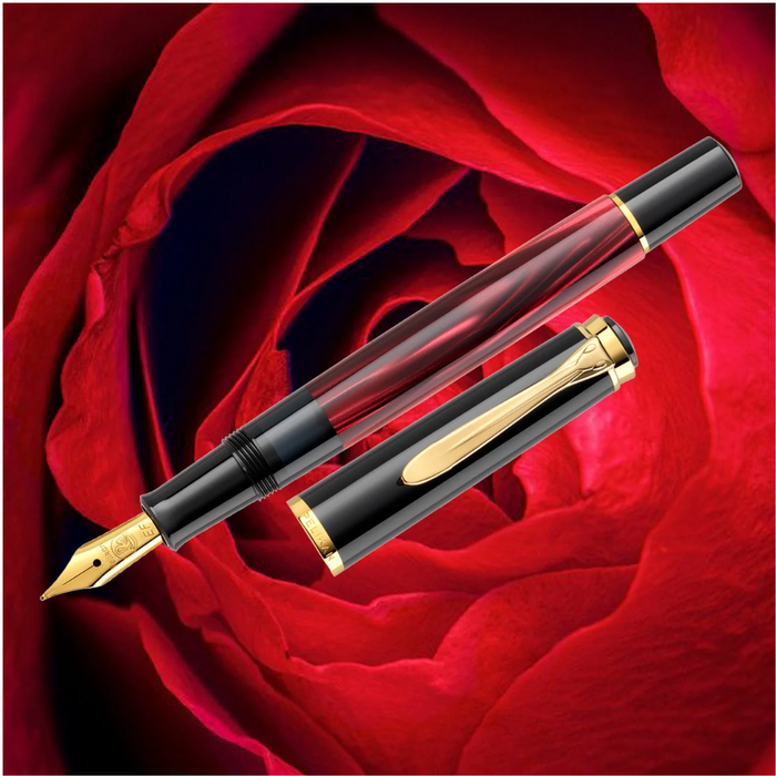 Pelikan Special Edition Classic M200 Red Marbled Fountain Pen
