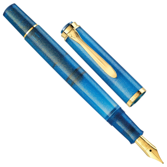 Pelikan Special Edition Classic M200 SE Golden Lapis Fountain Pen