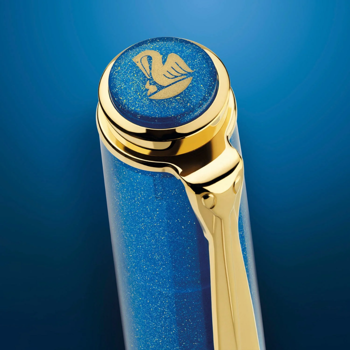 Pelikan Special Edition Classic M200 SE Golden Lapis Fountain Pen