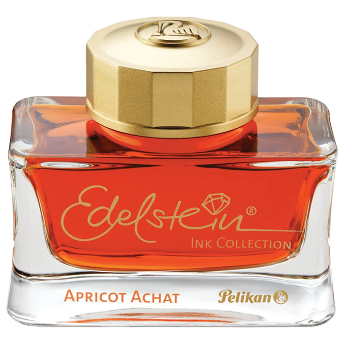 Pelikan Special Edition Edelstein Ink Bottle (Apricot Achat - 50 ML) 303118