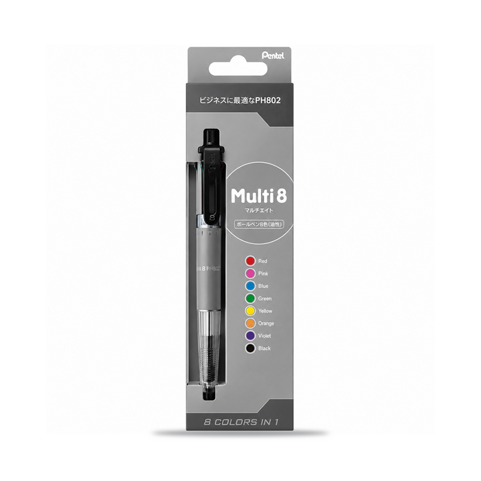 Pentel 8 Multi Color Mechanical Pencil + Pen