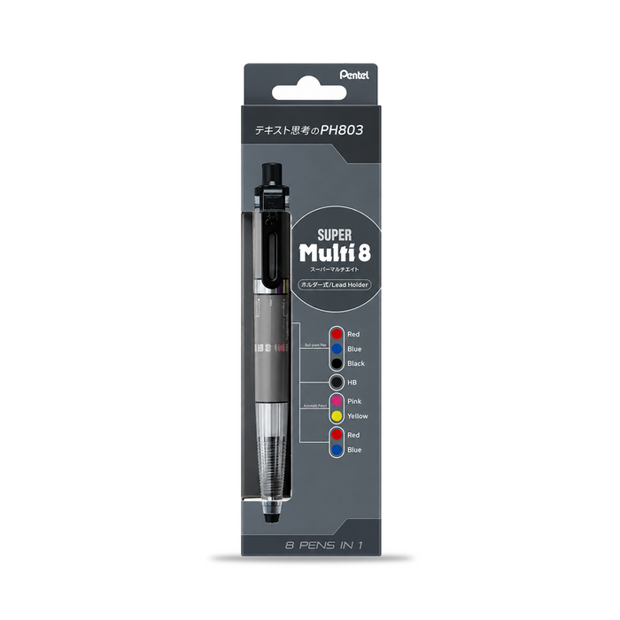 Pentel 8 Multi Color Mechanical Pencil + Pen