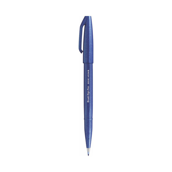 Pentel Brush Sign Pen With Holder Pen