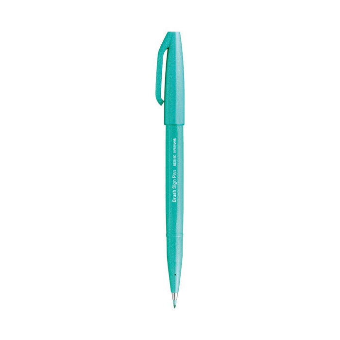 Pentel Brush Sign Pen With Holder Pen