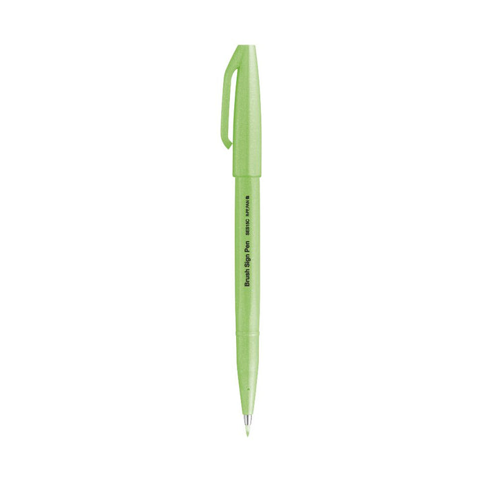 Pentel Brush Sign Pen With Holder Pen