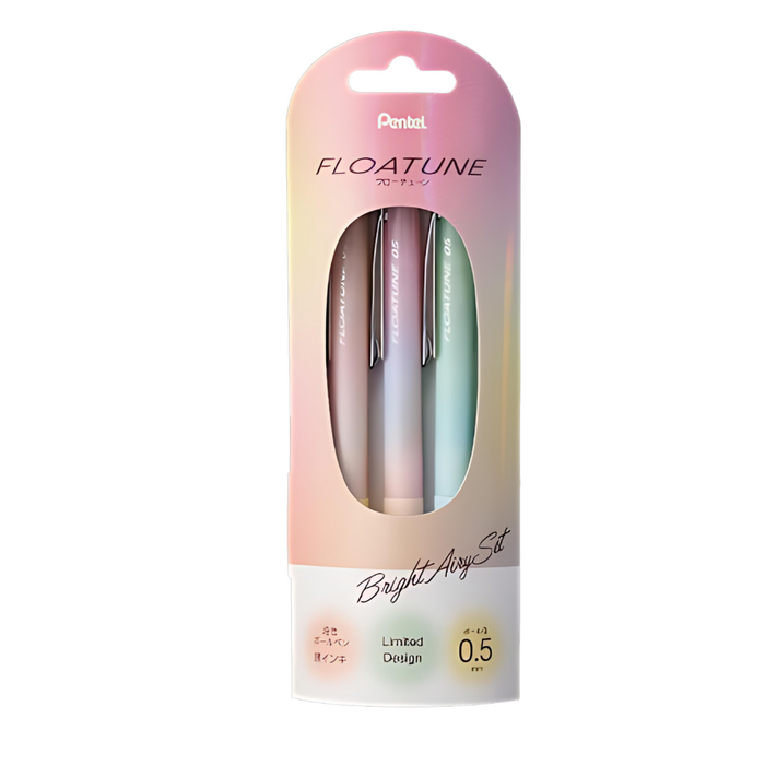 Pentel Floatune Airy Design Set Ballpoint Pen Set