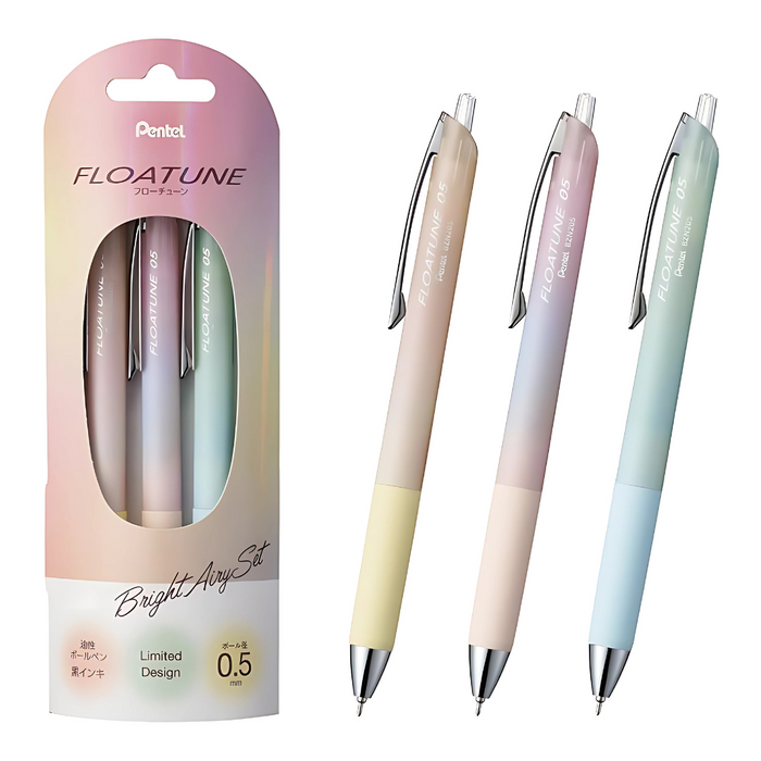 Pentel Floatune Airy Design Set Ballpoint Pen Set