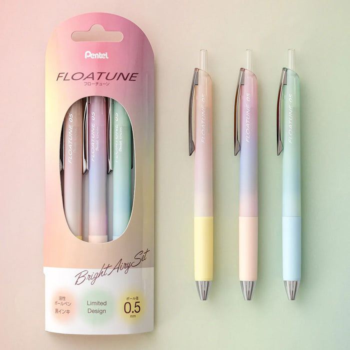 Pentel Floatune Airy Design Set Ballpoint Pen Set