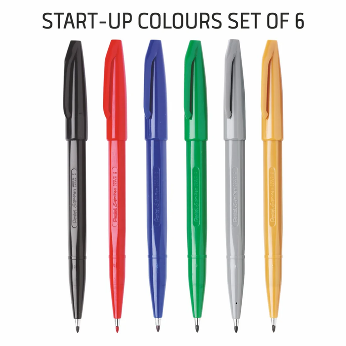Pentel Sign Pen Set