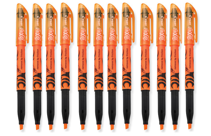 Pilot Frixion Erasable Highlighter, Orange, Dozen  Pilot Highlighter