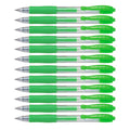 Pilot G2 Neon Green, Fine Gel Pen, 0.7MM - 13956 Dozen  Pilot Gel Ink Pens