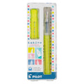 Pilot Kakuno Clear Green Demonstrator Fountain Pen Medium 19621