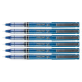 Pilot Precise V5 Blue Extra Fine Rollerball Pens 0.5mm Pack of 6  Pilot Rollerball Pens