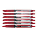 Pilot Precise V5 RT Red Extra Fine, Retractable Rollerball Pens Pack of 6  Pilot Rollerball Pens