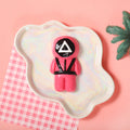 Pink Squid Game Guy Taba Squishy