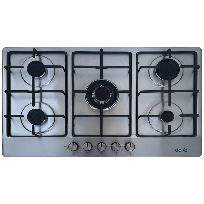 Plaque de cuisson à gaz 90cm 5 brûleurs Daiko