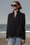 Poet Top - Black - Heidi Merrick