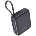 Powerbank Daiko 10000mAh charge rapide USB-C écran d'affichage gris