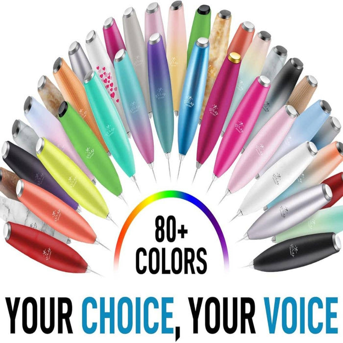 Powerful Handheld Milk Frother (Batteries Included)