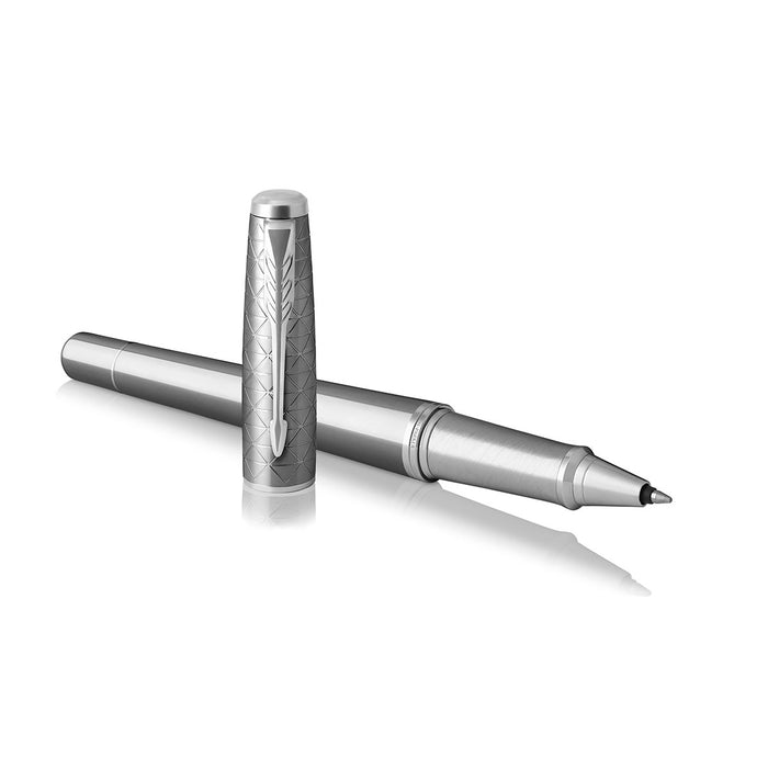 Parker Urban Premium Silver Powder Rollerball Pen - PensAndPencils.Net
