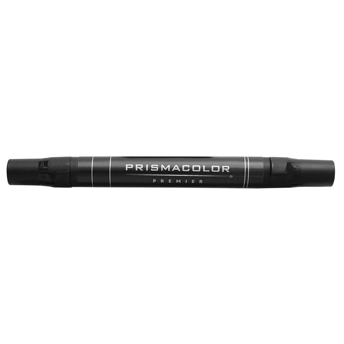 Prismacolor Premier Dual Ended Art Markers Chisel / Fine Black PM-98 Pack of 6