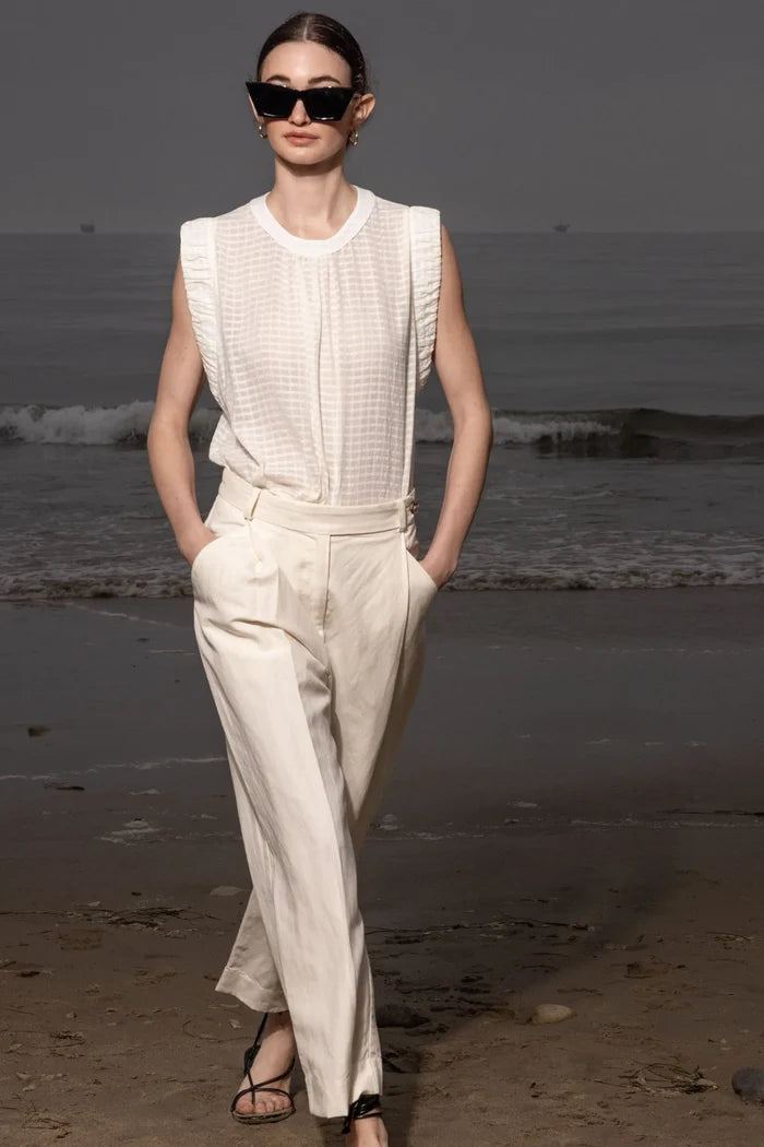 Prose Tank - Cream - Heidi Merrick