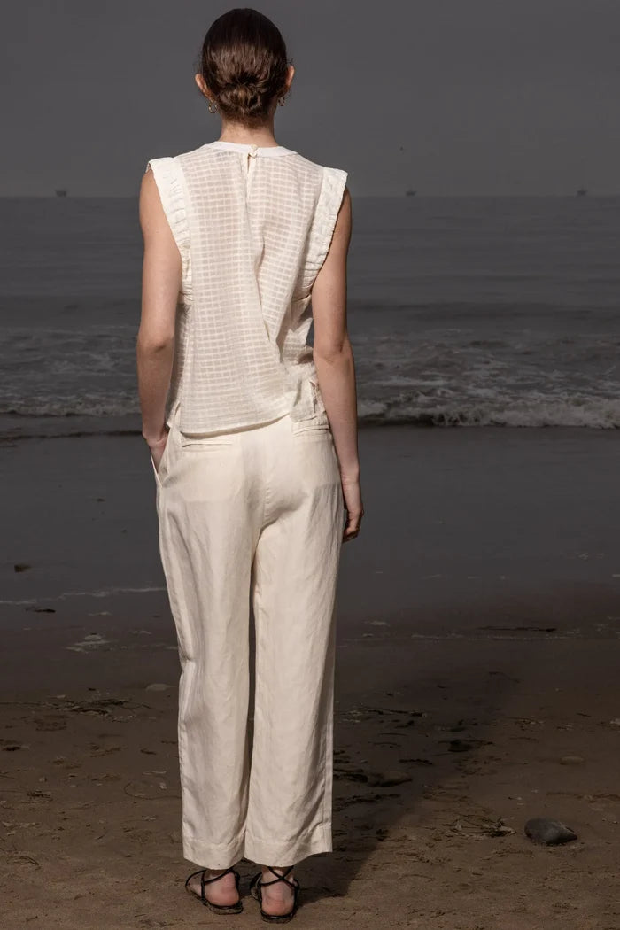 Prose Tank - Cream - Heidi Merrick