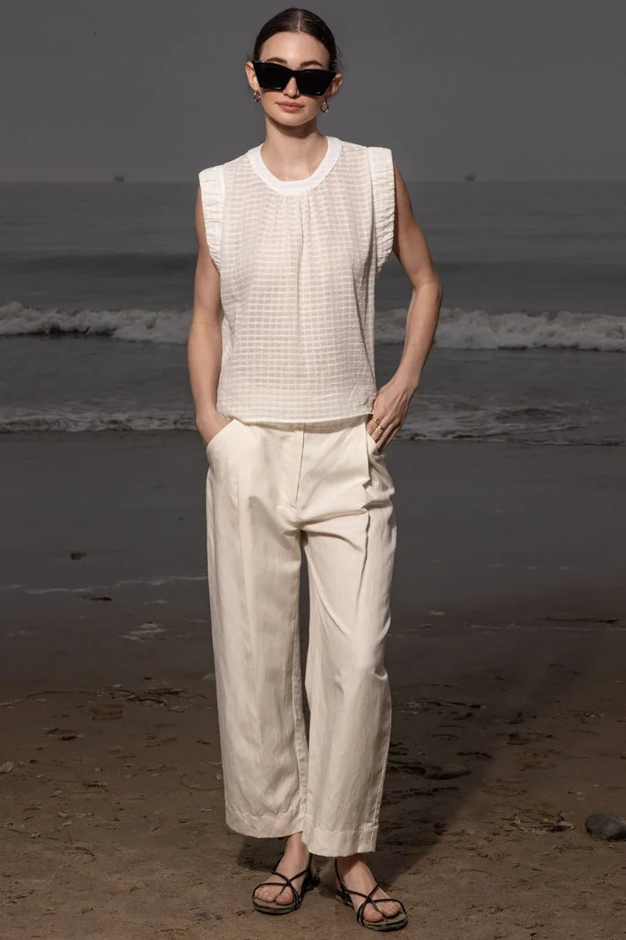 Prose Tank - Cream - Heidi Merrick