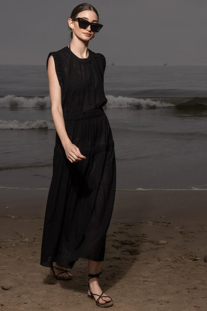 Prose Tank - Jacquard Gingham - Heidi Merrick