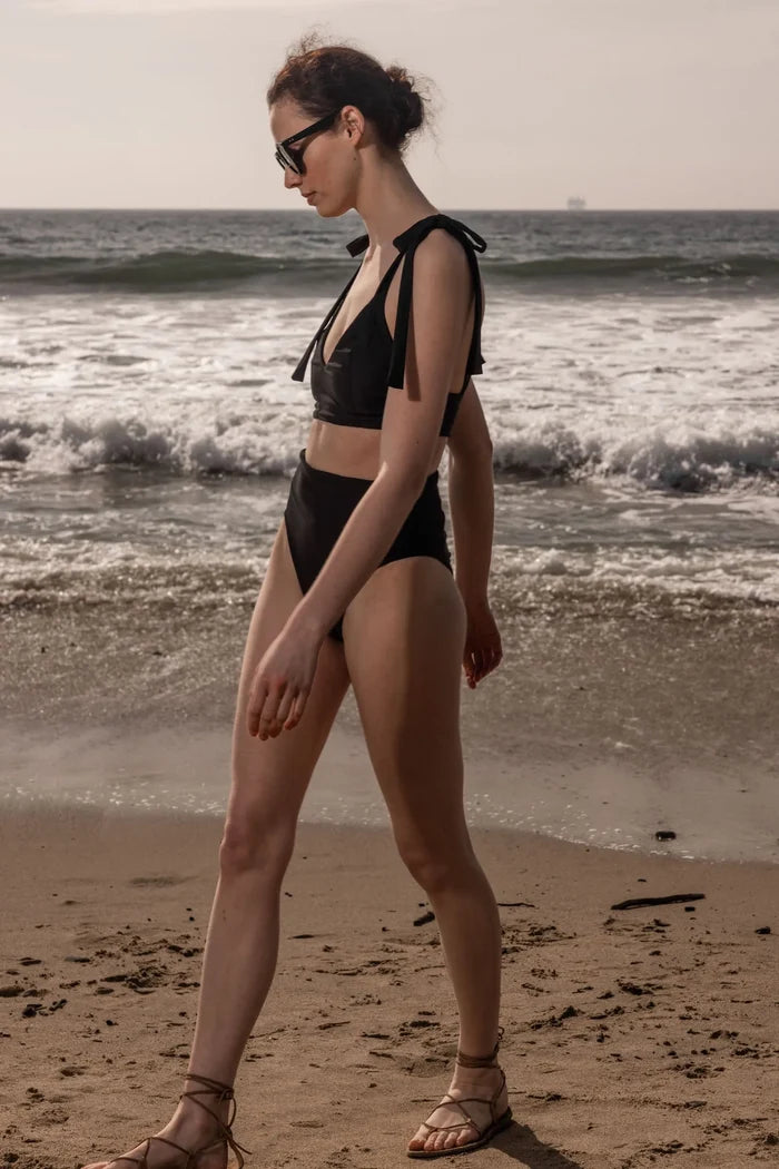 Pyla Bottom - Black - Heidi Merrick