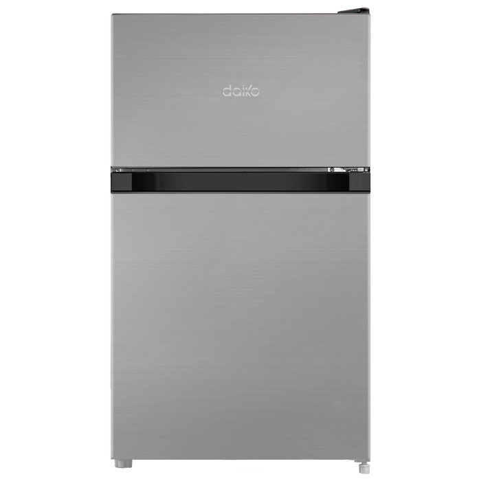Réfrigérateur 86 L Double portes Dark silver Daiko