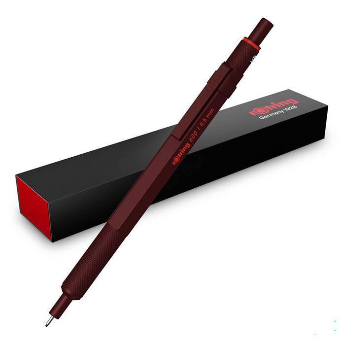 Rotring 600 Pencil 0.5mm Chocolate Truffle Knurled Grip 2204410
