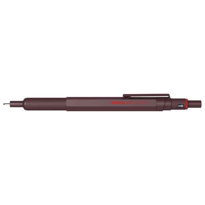 Rotring 600 Pencil 0.5mm Chocolate Truffle Knurled Grip 2204410