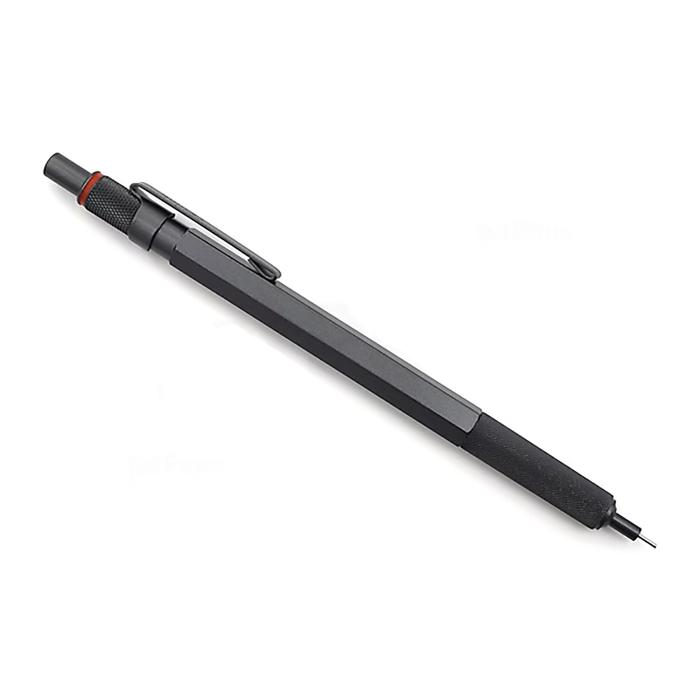 Rotring 600 Pencil Dark Stone 0.5mm Mechanical Pencil Knurled Grip 2204409