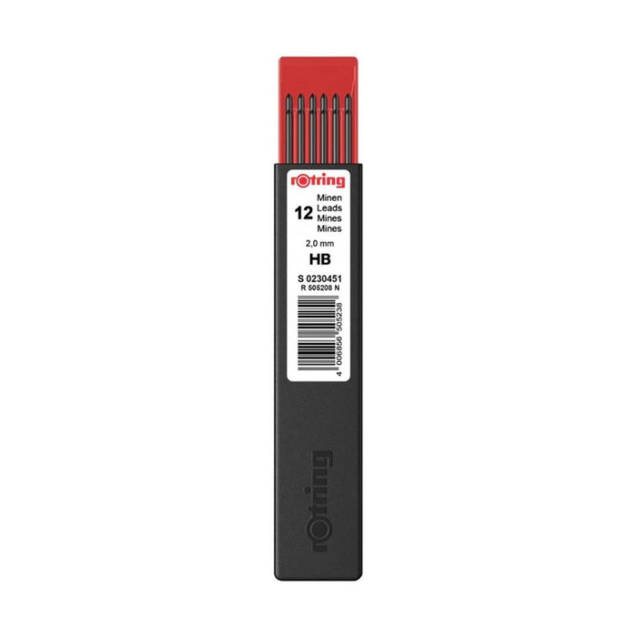 Rotring Tikky 2.0 MM - HB Pencil Lead - SCOOBOO - S0230451 - TGM - Pencil Lead & Refills