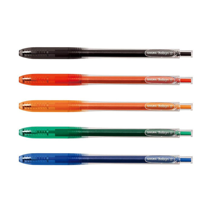 Sakura Ball Sign Knock Color Set - SCOOBOO - GBR154-5 - Ball Pen