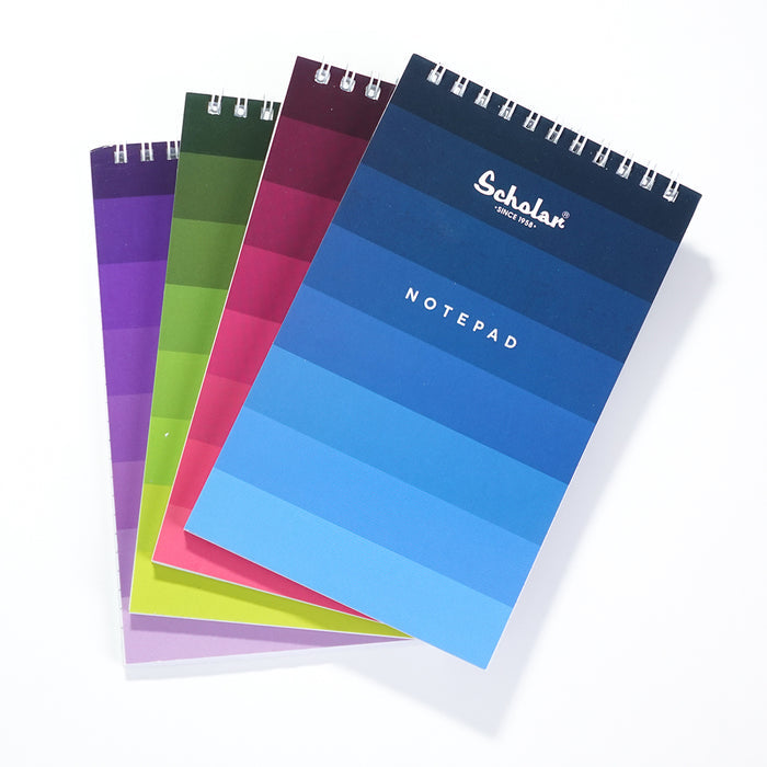 Scholar Top Bound Spiral Notepad