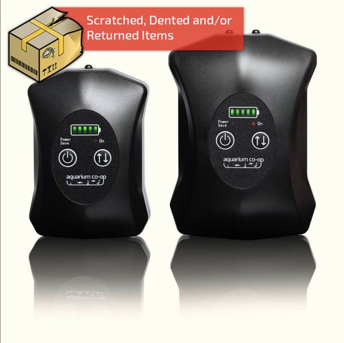 Scratch and Dent Aquarium Co - Op Air Pump with Battery Backup - Aquarium Co - Op