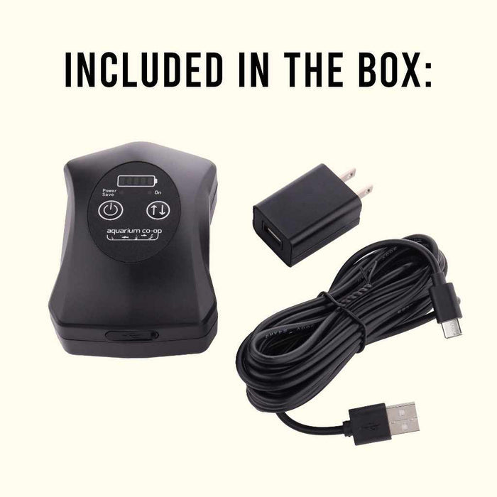 Scratch and Dent Aquarium Co - Op Air Pump with Battery Backup - Aquarium Co - Op