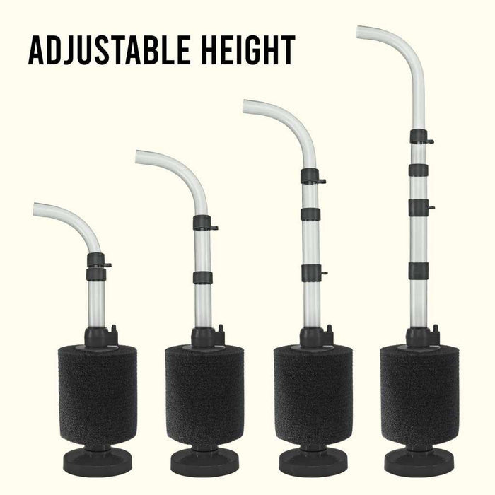 Scratch and Dent Black Easy Flow Sponge Filter (fine) - Aquarium Co - Op