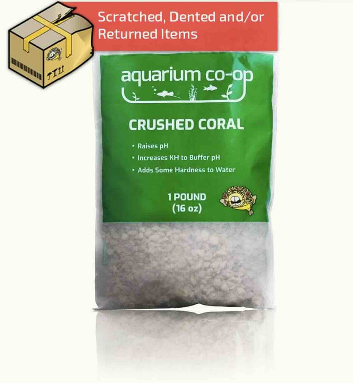Scratch and Dent Crushed Coral 1 Pound - Aquarium Co - Op