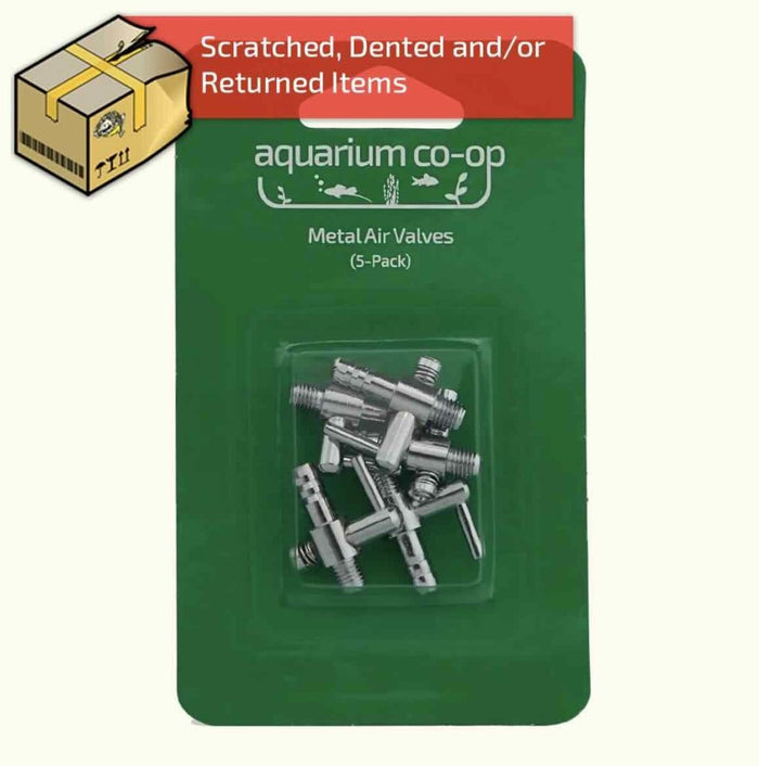 Scratch and Dent Individual Metal Air Valves - Aquarium Co - Op