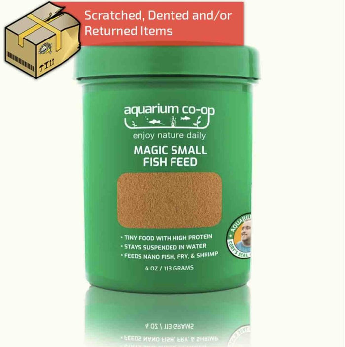 Scratch and Dent Magic Small Fish Feed - Aquarium Co - Op