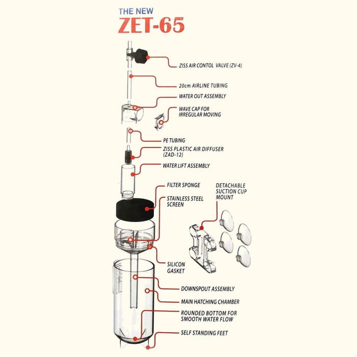 Scratch and Dent Ziss Egg Tumbler - Aquarium Co - Op