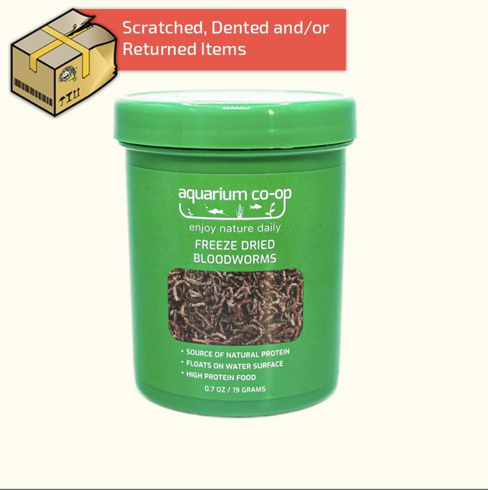 Scratch & Dent Aquarium Co - Op Freeze Dried Bloodworms - Aquarium Co - Op
