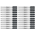 Sharpie Bulk Markers Ultra Fine Point Black Bulk Pack of 24  Sharpie Markers