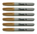Sharpie Cinnamon Latte Portrait Marker, Fine Pack Of  6